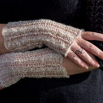 Long Cobweb Fingerless Gloves